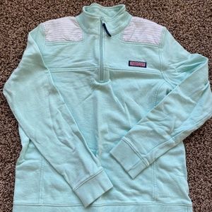 Vineyard Vines Ship Shirt Kids Medium Mint
